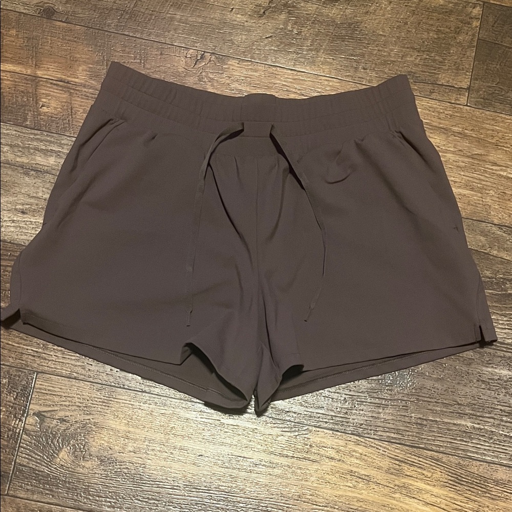 RBX Women's Brown Athletic Drawstring Shorts - Chocolate Tone